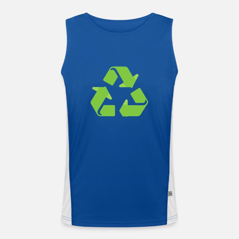 Recyclage Débardeur respirant contrasté Homme 