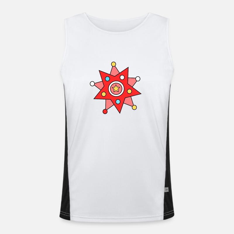 Stars different Men's Functional Contrast Tank Top 