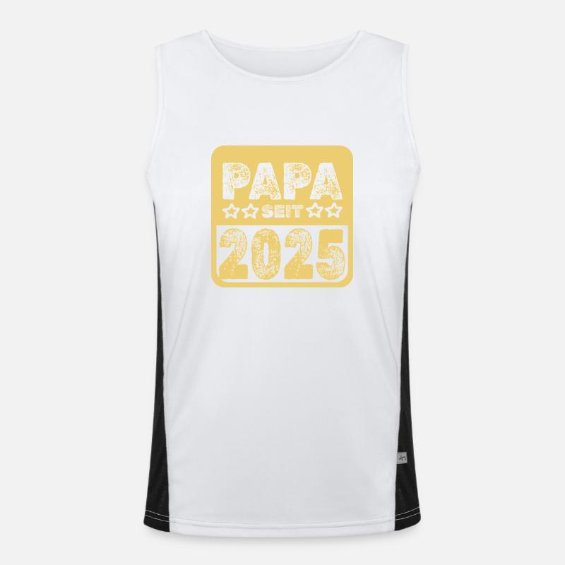 2025 Débardeur respirant contrasté Homme 