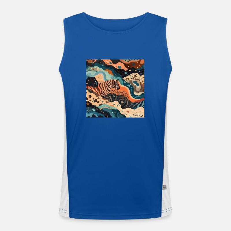 Diversity Men's Functional Contrast Tank Top 