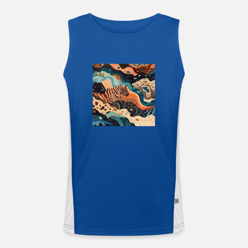 Diversity Funktionelles Kontrast-Tank Top für Männer 