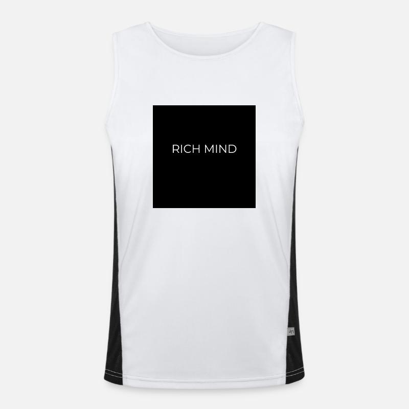 RICH MIND Funktionelles Kontrast-Tank Top für Männer 