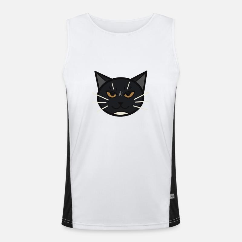 Cookie Le Chat Débardeur respirant contrasté Homme 