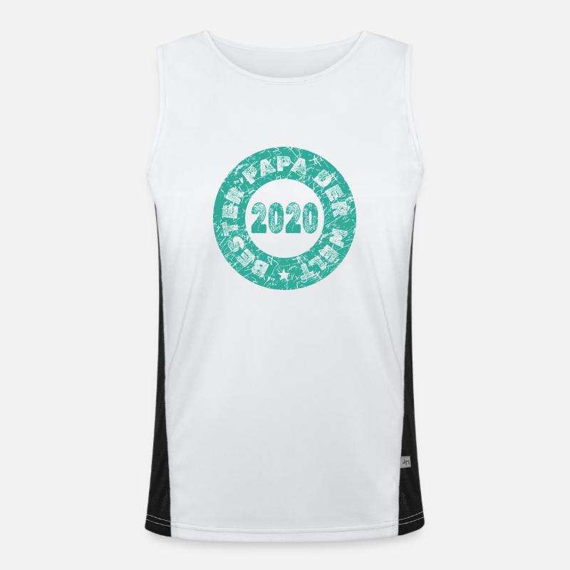 2020 Débardeur respirant contrasté Homme 