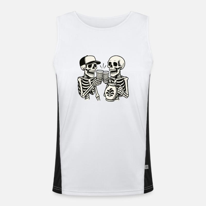 Bembel Buddys Funktionelles Kontrast-Tank Top für Männer 