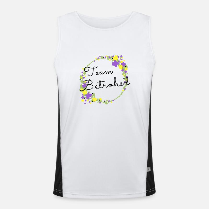 Team Betrothed Nonbinary Men's Functional Contrast Tank Top 