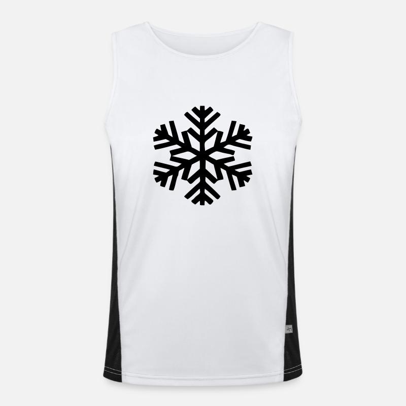 Kälte Funktionelles Kontrast-Tank Top für Männer 