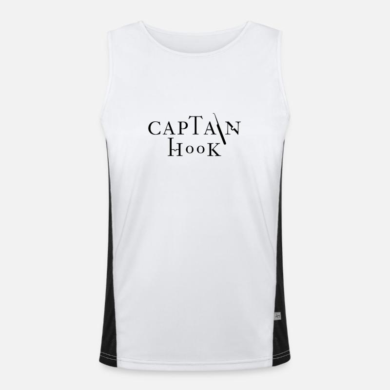 Captain Hook [Turnier wählen] Funktionelles Kontrast-Tank Top für Männer 