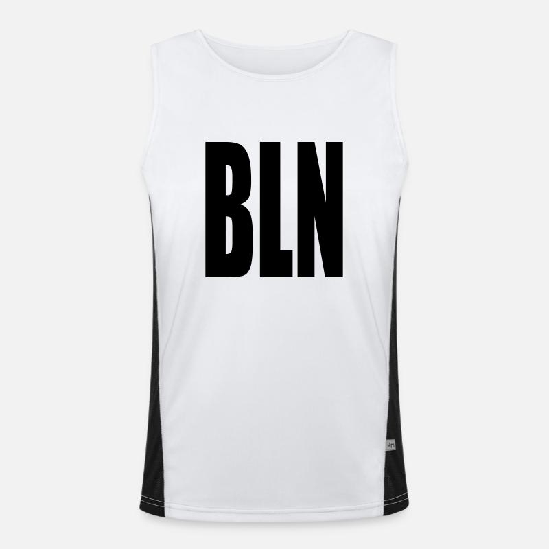 BLN Funktionelles Kontrast-Tank Top für Männer 