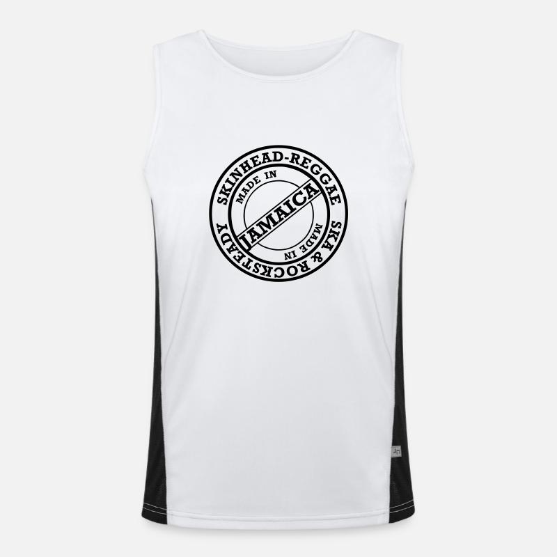 skinheadreggae made in jamaica Men's Functional Contrast Tank Top 