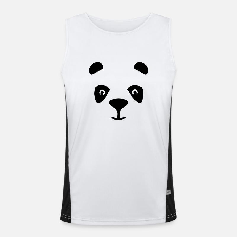 panda Débardeur respirant contrasté Homme 
