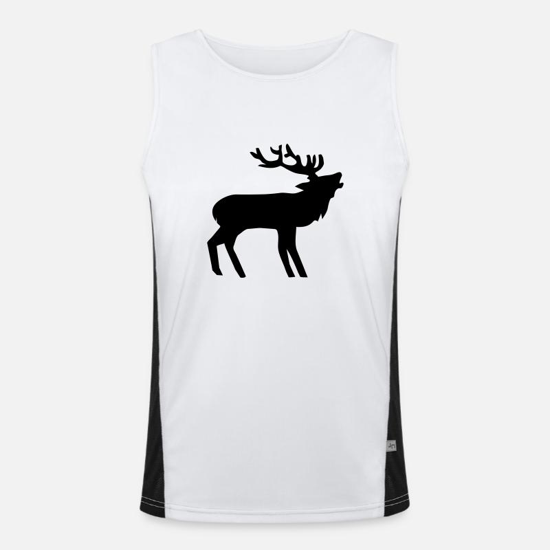 Belling stag Men's Functional Contrast Tank Top 
