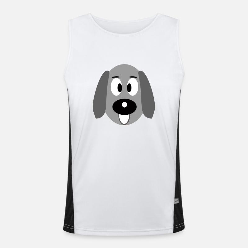 Dyr Funktionel kontrast tanktop til herrer 