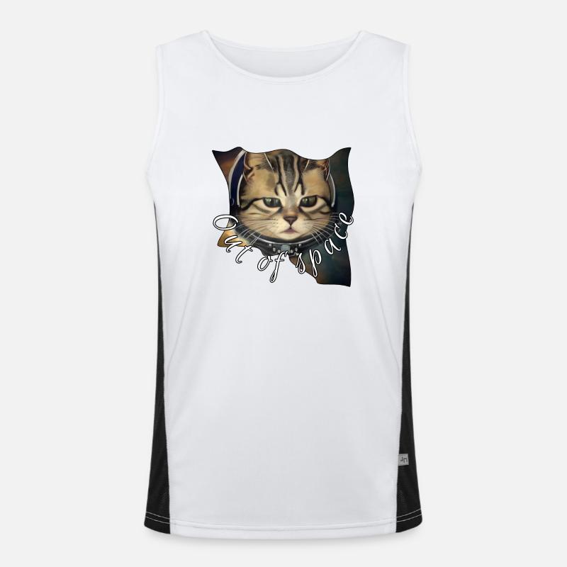 Chat de l’espace Débardeur respirant contrasté Homme 