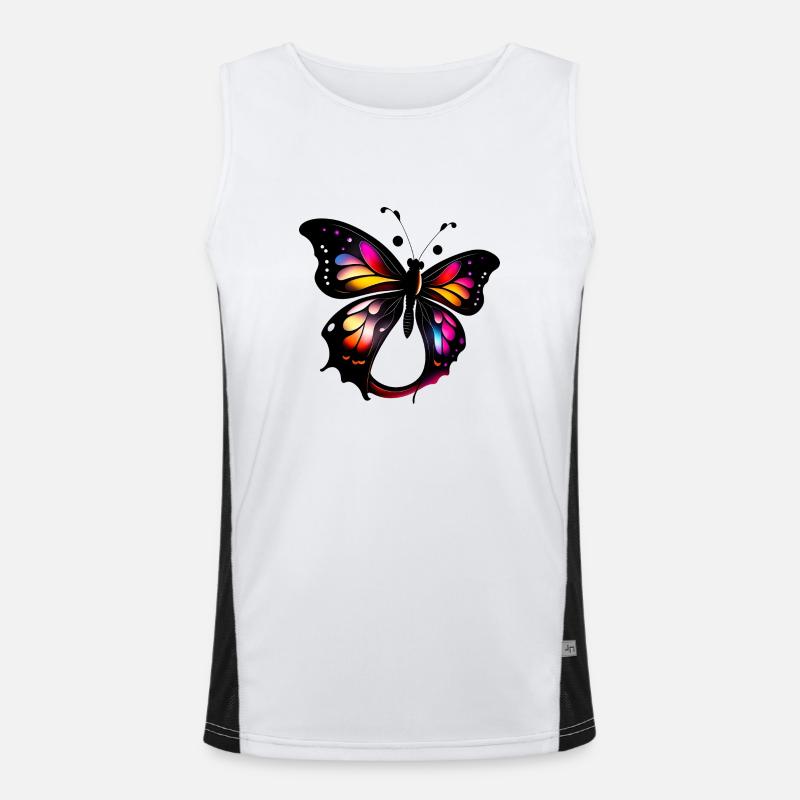 Papillon Débardeur respirant contrasté Homme 