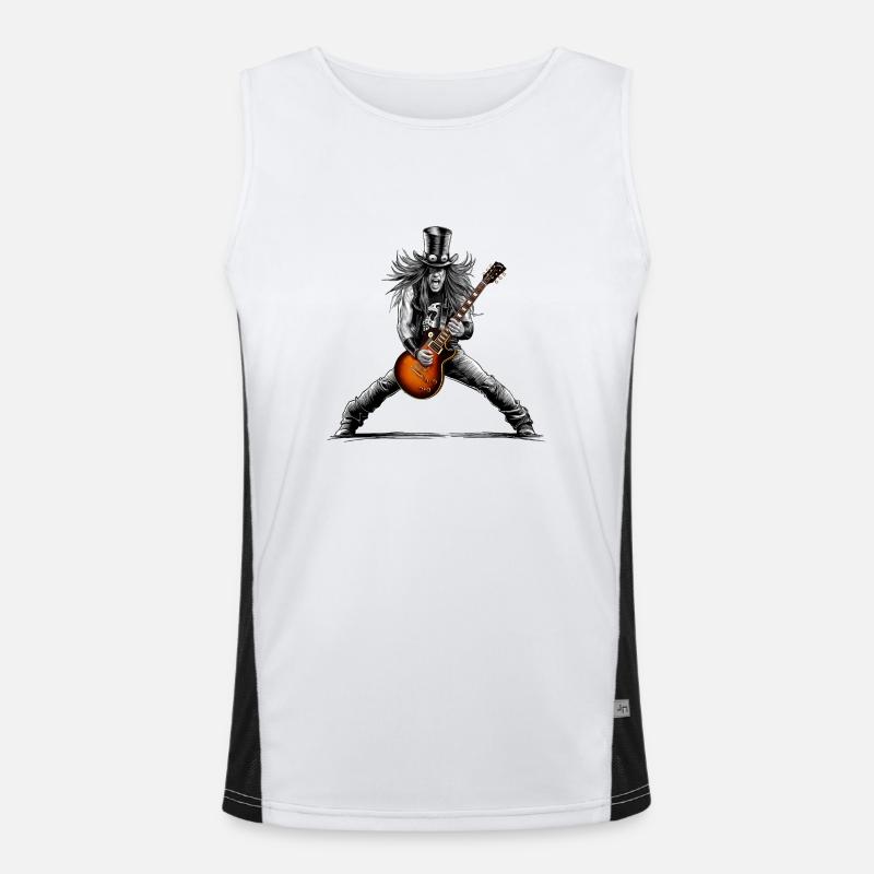 Inferno Riffs Men's Functional Contrast Tank Top 