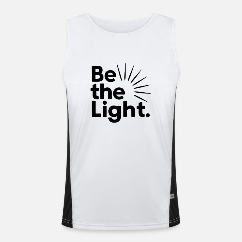 Be the Light Men's Functional Contrast Tank Top 