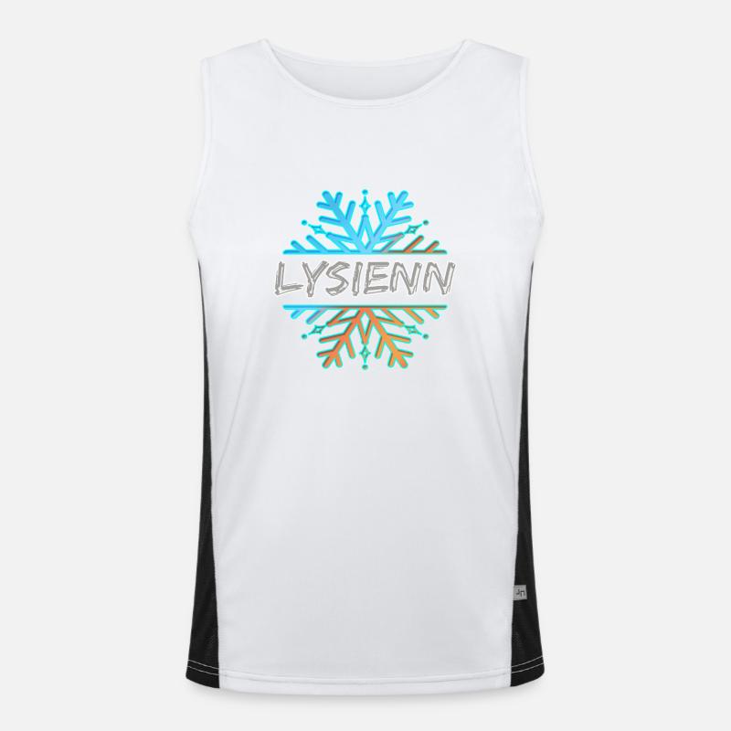 Gift for Lysienn Men's Functional Contrast Tank Top 