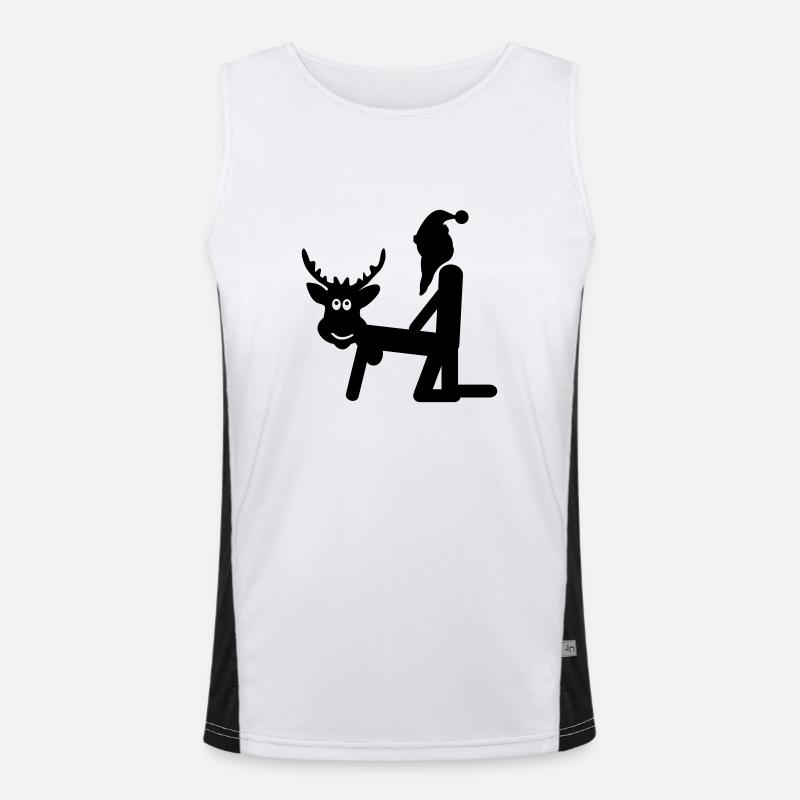 Rollenspiel Funktionelles Kontrast-Tank Top für Männer 