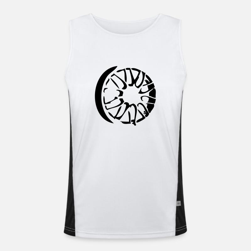 felge Funktionelles Kontrast-Tank Top für Männer 