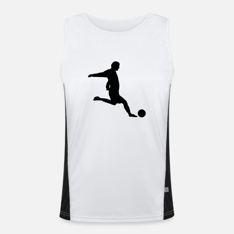 foot Débardeur respirant contrasté Homme 