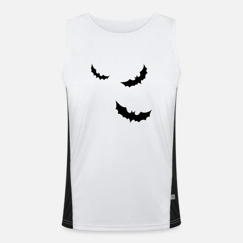 Fledermäuse Funktionelles Kontrast-Tank Top für Männer 