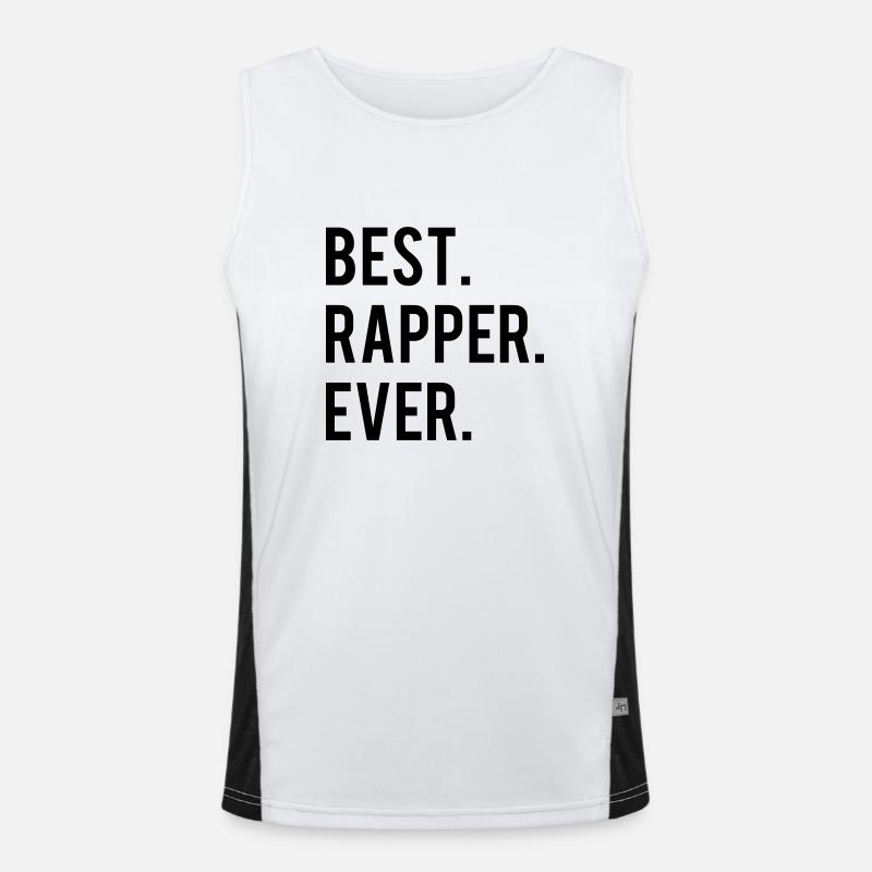 Best Rapper Ever Men's Functional Contrast Tank Top 