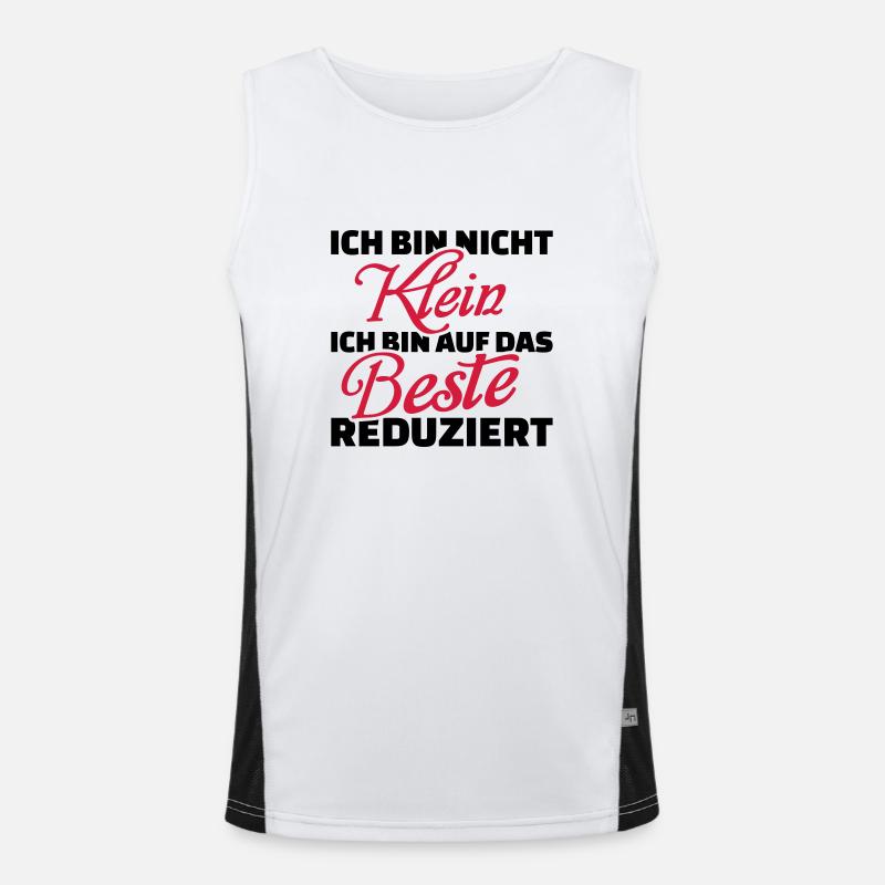 Klein Funktionelles Kontrast-Tank Top für Männer 