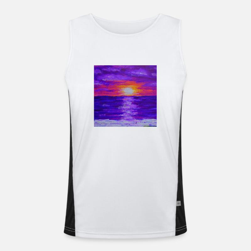 Sunset Men's Functional Contrast Tank Top 
