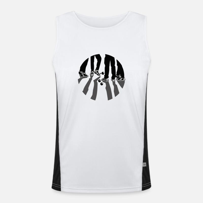 Bowling Men's Functional Contrast Tank Top 