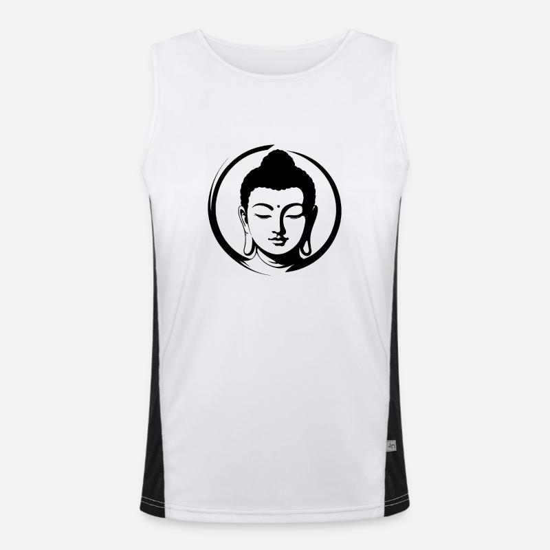 Buddha Men's Functional Contrast Tank Top 