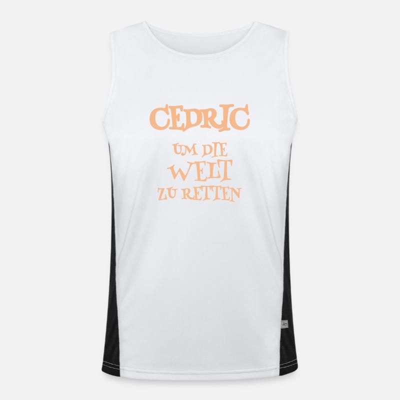 Helfer Cedric Funktionelles Kontrast-Tank Top für Männer 