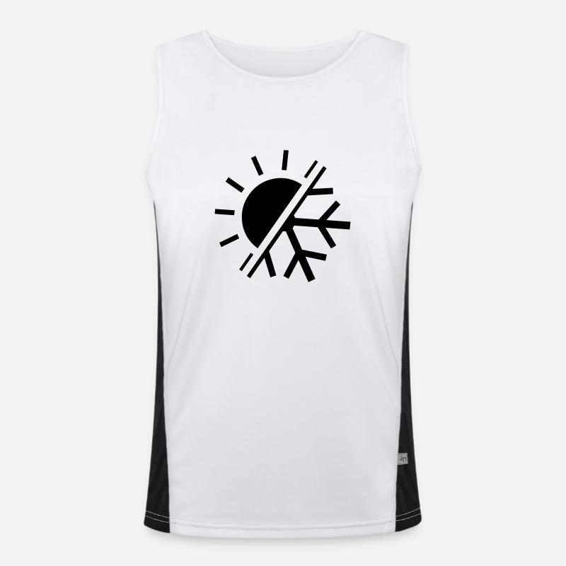 Sun & Snow Pure Men's Functional Contrast Tank Top 