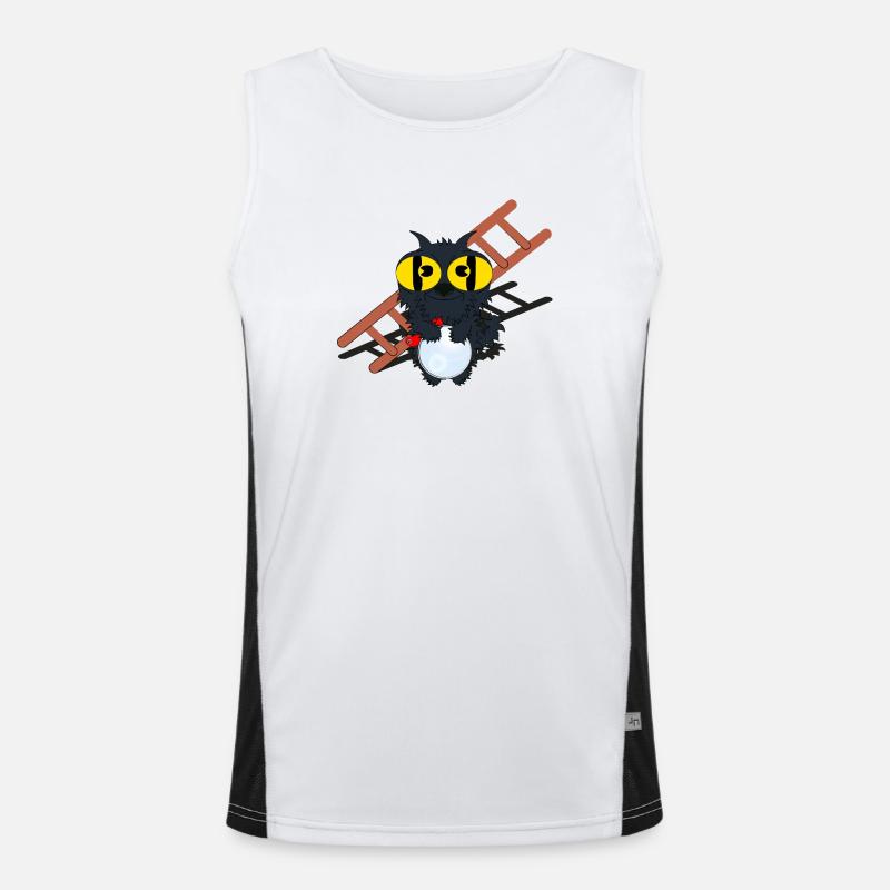 GOOD MOMENT Men's Functional Contrast Tank Top 