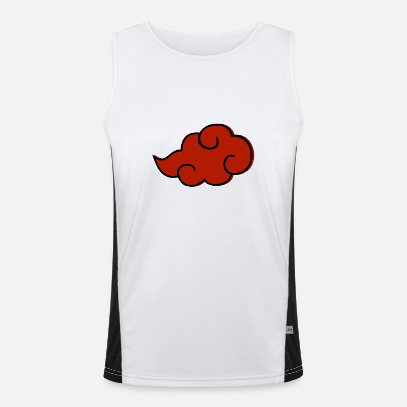 manga cloud Men's Functional Contrast Tank Top 