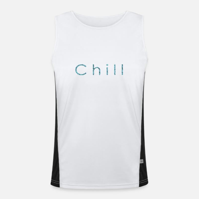 chill Débardeur respirant contrasté Homme 