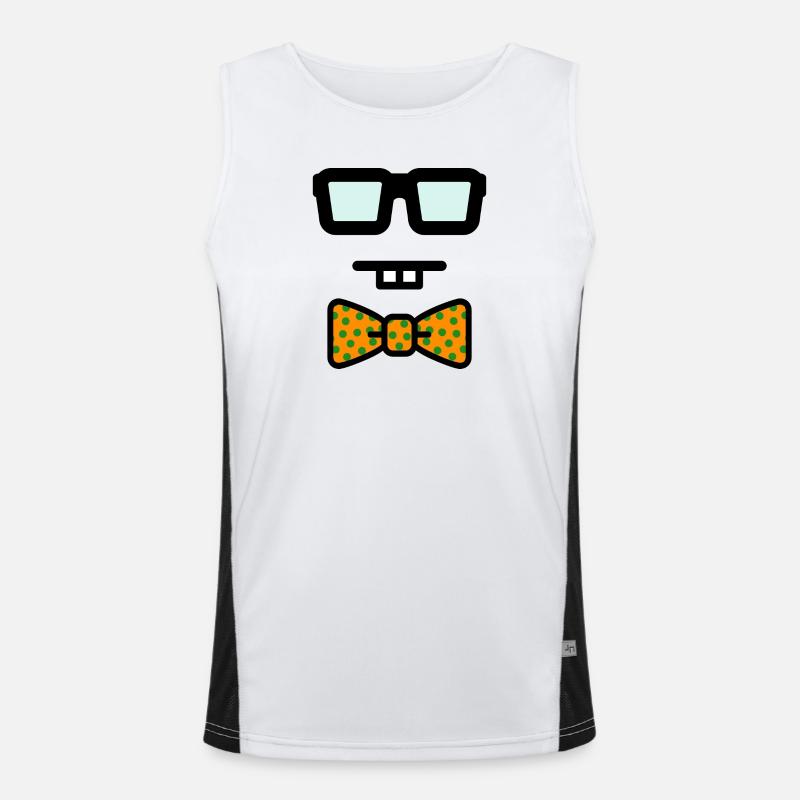 Nerd Men's Functional Contrast Tank Top 