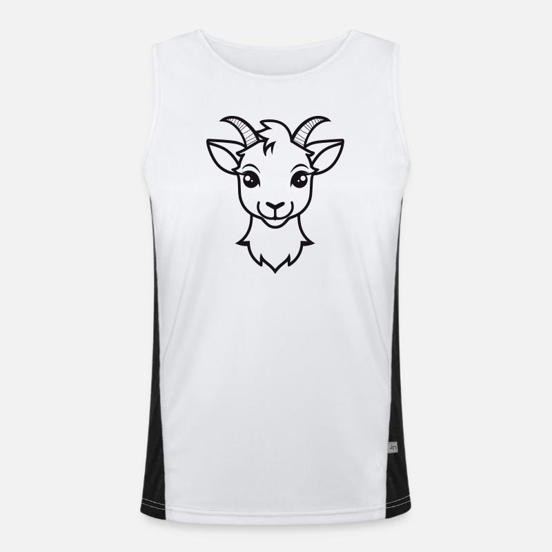 Biche Débardeur respirant contrasté Homme 