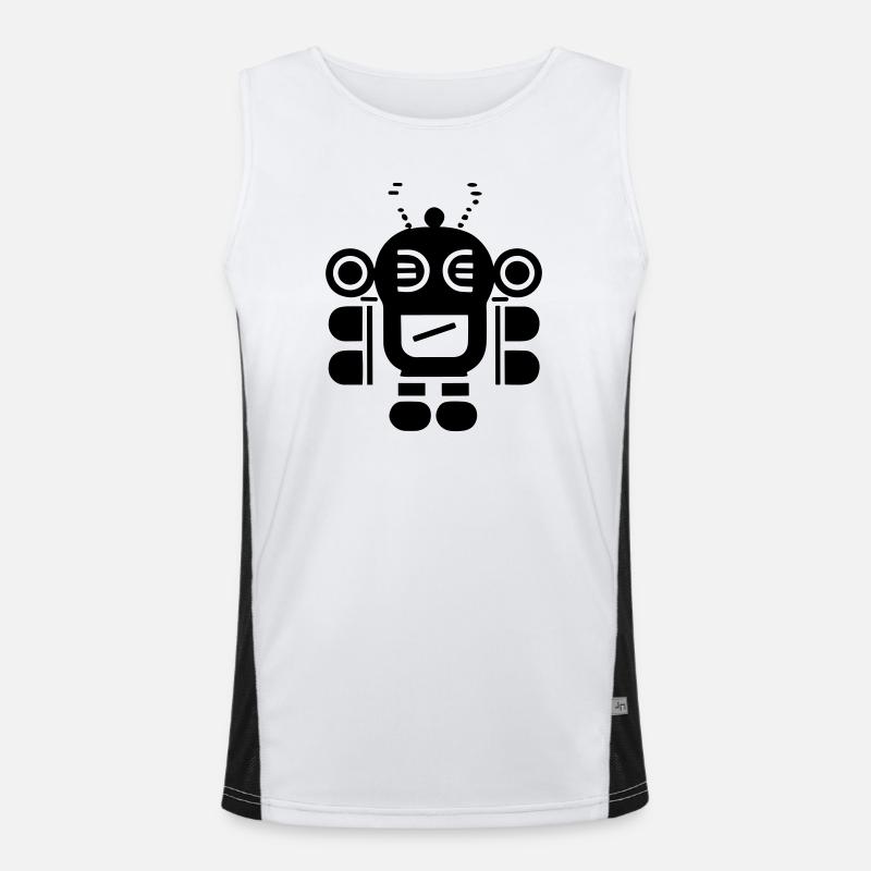 Petit robot Débardeur respirant contrasté Homme 