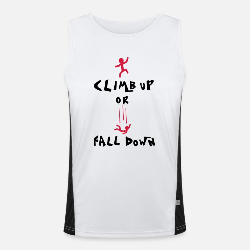 Klettern Funktionelles Kontrast-Tank Top für Männer 