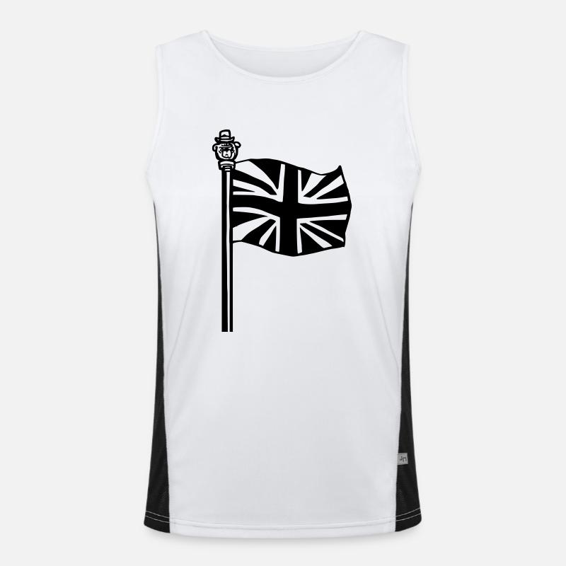 Royaume-Uni Débardeur respirant contrasté Homme 