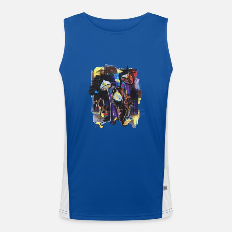 Tout est interconnecté Débardeur respirant contrasté Homme 