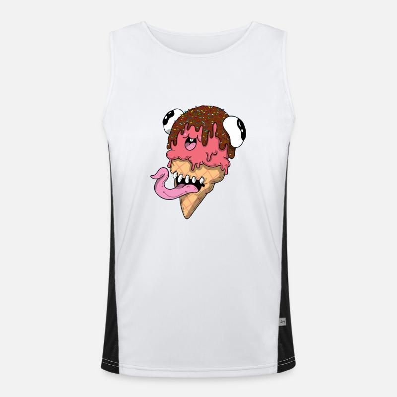 Ice sample Men's Functional Contrast Tank Top 