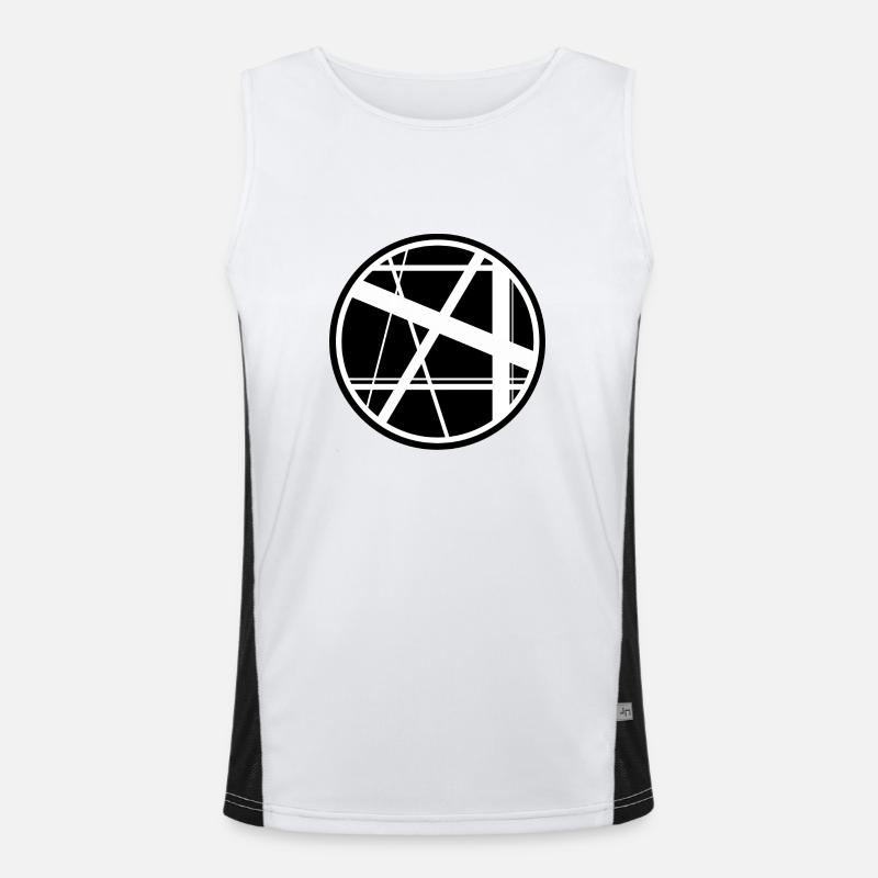 lines Men's Functional Contrast Tank Top 