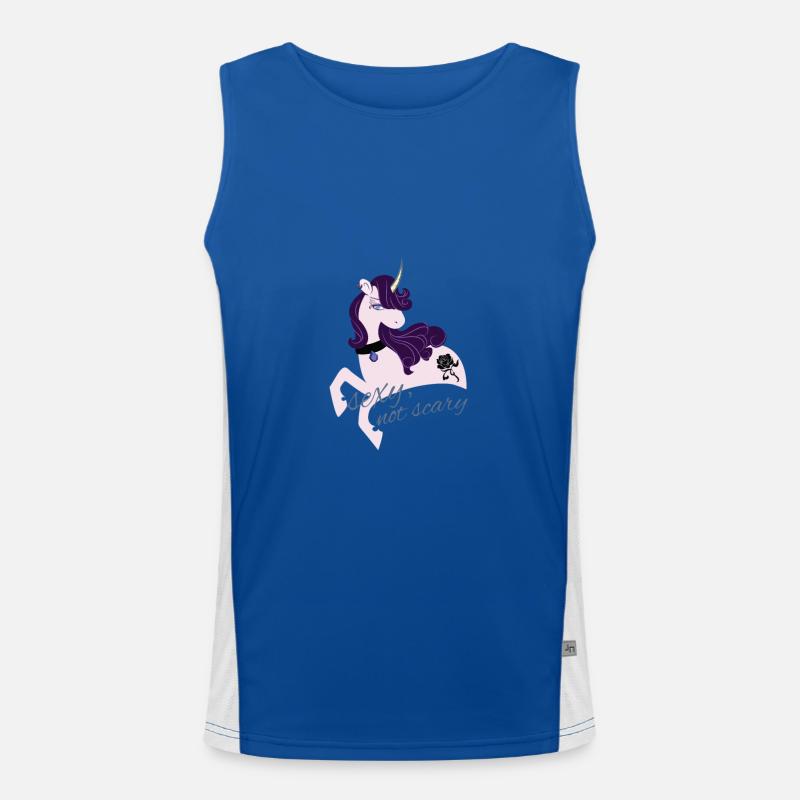 Licorne gothique sexy Débardeur respirant contrasté Homme 