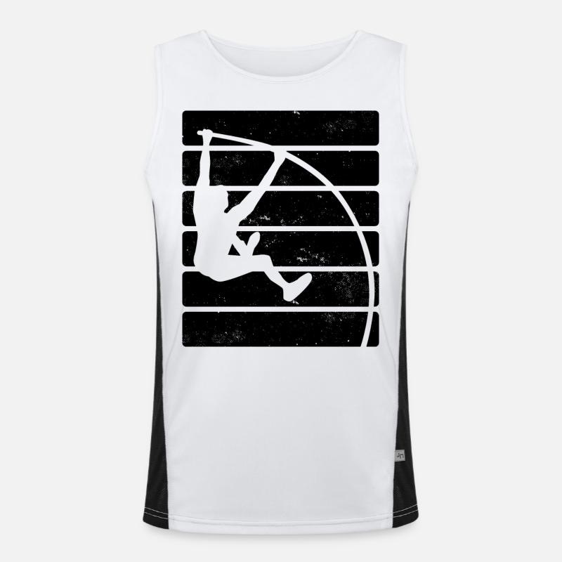 Saut à la perche Débardeur respirant contrasté Homme 