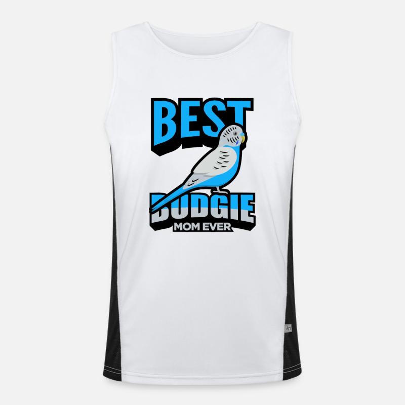 Perruche ondulée Débardeur respirant contrasté Homme 