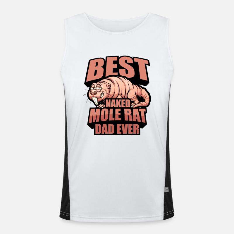 Chiot de sable Débardeur respirant contrasté Homme 