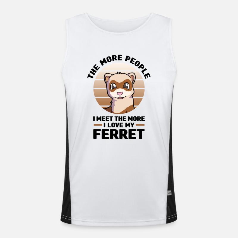 Furet Débardeur respirant contrasté Homme 