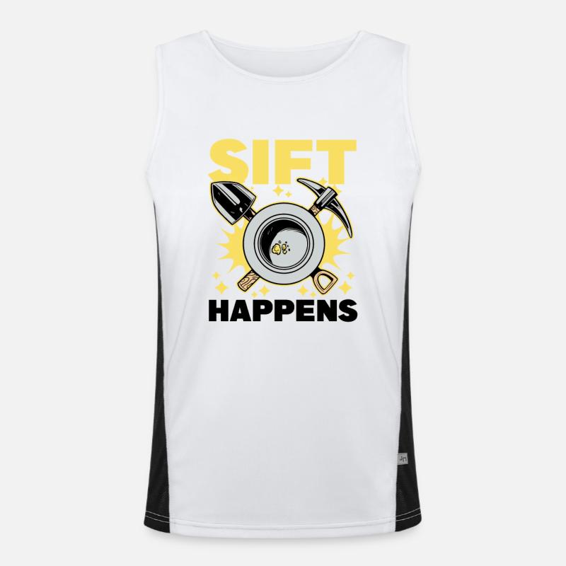 Creuser pour trouver de l’or Débardeur respirant contrasté Homme 